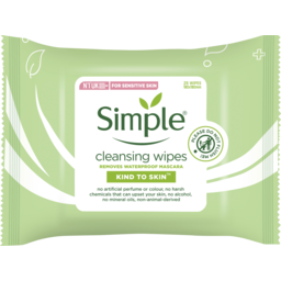 Photo of Simple Kind To Skin Cleansing Facial Wipes 25pk