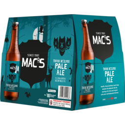 Photo of Mac’s Three Wolves Pale Ale Bottles