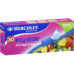 Photo of Hercules Ezy Slide Storage Bag 30pk