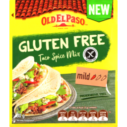 Photo of Old El Paso Mix Gluten Free Taco Spice 30g