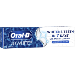 Photo of Oral-B 3d White Strengthens Enamel Whitening Toothpaste