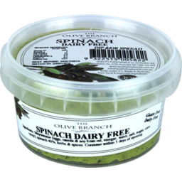 Photo of Tob Dip Spinach Dairy Free 200g