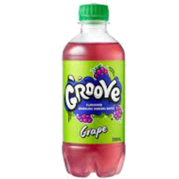 Photo of Groove Flavoured Sparkling Water Mineral Water Grape 350ml