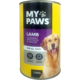 Photo of My Paws Lamb Mince Pasta & Vegetable In Gravy Dog Food