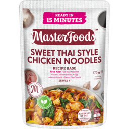 Photo of Masterfoods Sweet Thai Style Chicken Noodles Ready In 15 Minutes Recipe Base 175g 175g