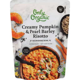 Photo of Only Organic Prepared Meal Nourishing Bowl Creamy Pumpkin & Risotto 300g