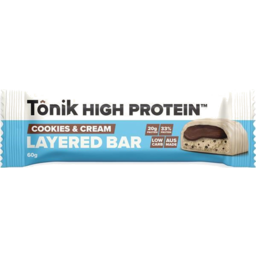 Photo of Tonik High Protein Bar Cookies & Cream