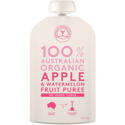 Photo of Australian Organic Food Co Apple & Watermelon Fruit Puree