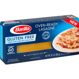 Photo of Barilla Dry Pasta Gluten Free Lasagne Oven Ready 283g