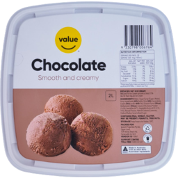 Photo of Value Chocolate Ice Cream 2l