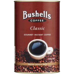 Photo of Bushells Instant Coffee Can