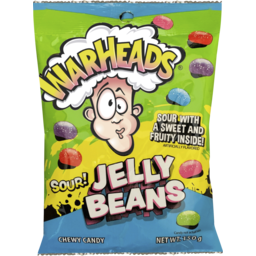 Photo of Warheads Sour Jelly Beans 150g