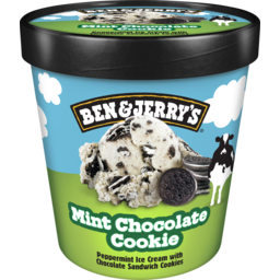 Photo of Ben & Jerry's Ice Cream Mint Chocolate Cookie 458ml 458ml