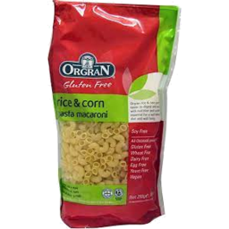 Photo of Orgran Pasta Macaroni Rice & Corn