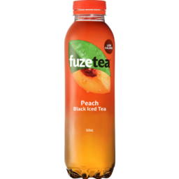 Photo of Fuze Tea Black Tea Peach 500ml