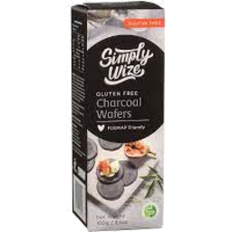Photo of SIMPLY WIZE GF CHARCOAL WAFERS 100GM