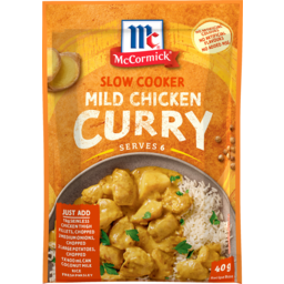 Photo of Mccormick Slow Cookers Mild Chicken Curry Recipe Base