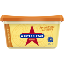 Photo of Western Star Supersoft Spreadable Butter 375g