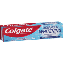 Photo of Colgate Advanced Whitening Fluoride Toothpaste With Microcleansing Crystals 190g