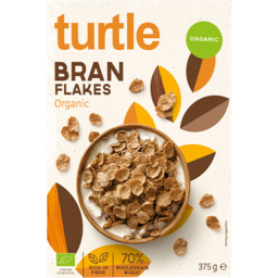Photo of Turtle - Organic Bran Flakes 375g