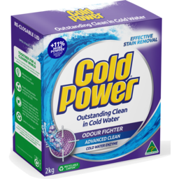 Photo of Cold Power Odour Fighter Powder Laundry Detergent 2kg