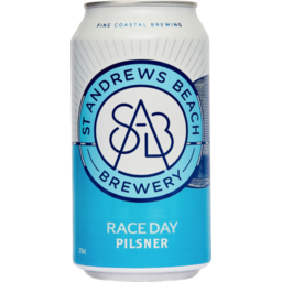 Photo of St Andrews Beach Brewery Race Day Pilsner  375ml