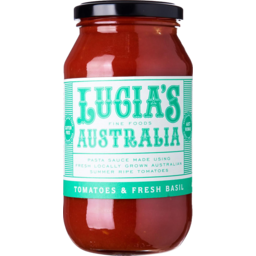 Photo of Lucia's Pasta Sauce - Tomatoes & Basil