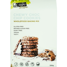 Photo of Mrs Rogers Artisan Baking Mix Wholefood Chewy Choc Chip Cookies 330g