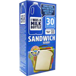 Photo of I Was A Milk Bottle Sandwich Bag 30 Pack