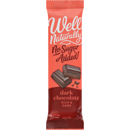 Photo of Well Naturally Sugar Free Bar Chocolate Rich Dark