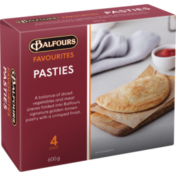 Photo of Balfours Traditional Pasties 4 Pack