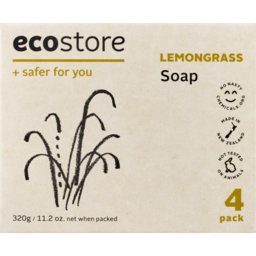 Photo of Ecostore Soap Lemongrass 4 Pack 320g