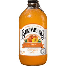 Photo of Bundaberg Peach Sparkling Drink