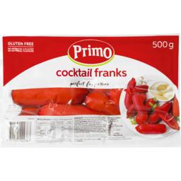 Photo of Primo Cocktail Franks 500g