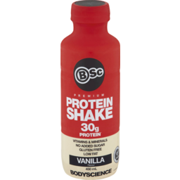 Photo of Body Science International Pty Ltd Bsc Premium Protein Shake Vanilla Flavour