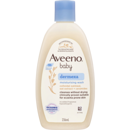 Photo of Aveeno Baby Dermexa Fragrance Free Eczema Prone Sensitive Moisturising Body Wash 236ml