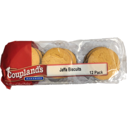 Photo of Couplands Biscuits Jaffa 12 Pack