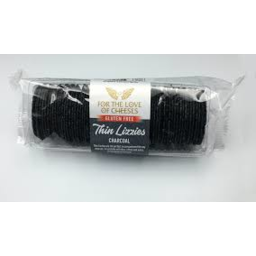 Photo of For The Love Of Cheeses Thin Lizzies Charcoal 100g