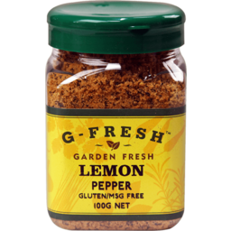 Photo of G FRESH Lemon Pepper Seasoning