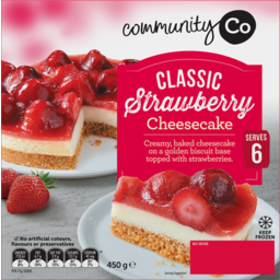 Photo of Community Co Strawberry Cheesecake