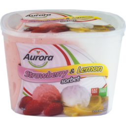 Photo of Aurora Strawberry And Lemon Gelato 2lt