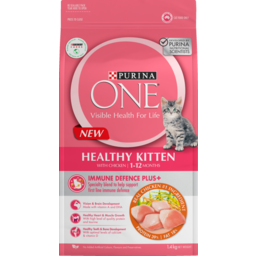 Photo of Purina One Healthy Kitten Chicken Dry Cat Food 1.4kg