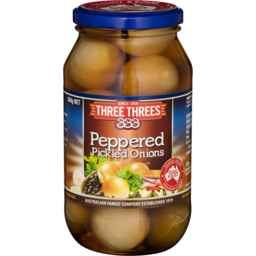 Photo of 333's Peppered Pickled Onions 500gm