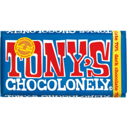 Photo of Tony's Chocolonely 70% Dark Chocolate 180g