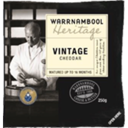 Photo of Warrnambool Cheddar Vintage Cheese (250g) 