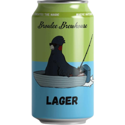 Photo of Broulee Brewhouse Lager Can 375ml 4pk