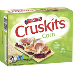 Photo of Arnott's Cruskits Crispbread Corn 125g