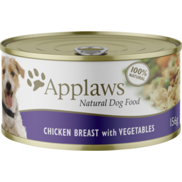 Photo of Applaws Chicken Breast With Vegetables Dog Food 156g