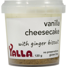 Photo of Yalla Cheesecake Vanilla Crumble 120g