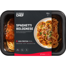 Photo of My Muscle Chef Spaghetti Bolognese 330g